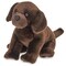Bearington Brody The Labrador Stuffed Dog, 13 Inch Chocolate Lab Stuffed Animal